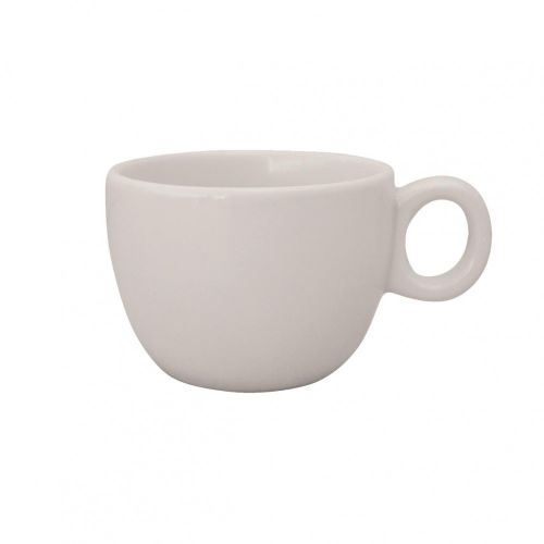 Q Performance Coffee Ivory 16 cl. SET. Sowohl Tasse als auch Untertasse können bedruckt werden